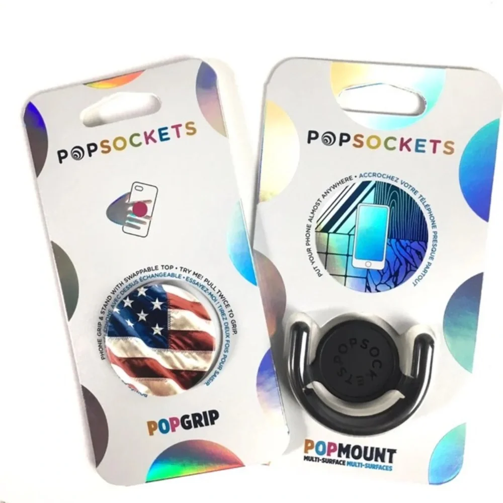 POPSOCKETS GRIP AND MOUNT SET NEW AMERICAN FLAG